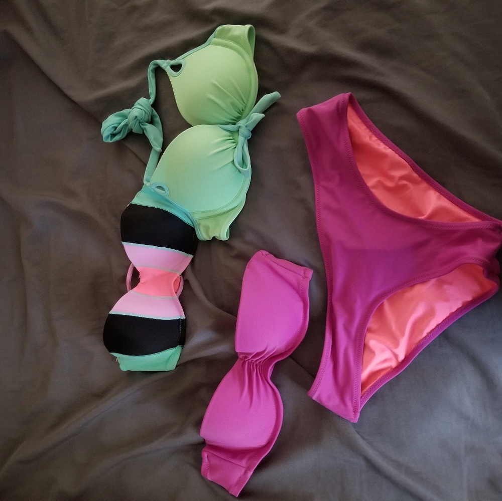 Victoria secret swim bundle 32A S
